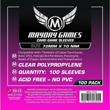 Mayday -  Small Square Card Sleeves Pack of 100 - 70 MMx70 MM