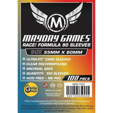 Mayday -  Race! Formula 90 Card Sleeves Pack of 100 - 55x80 MM