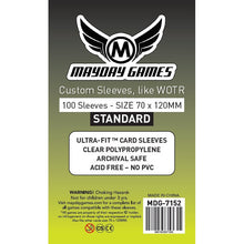 Mayday - Special XL Standard Sleeves 70*120 MM pack of 100