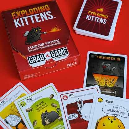Exploding Kittens Grab & Game - Exploding Kittens Game