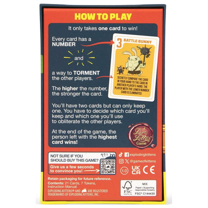 Exploding Kittens Power Hungry Pets Small Box By Exploding Kittens Game