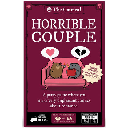Exploding Kittens Horrible Couple Game