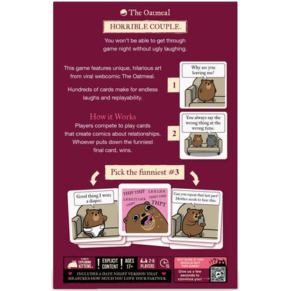 Exploding Kittens Horrible Couple Game