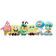 Spongebob Squarepants Huggable Plush 12" CDU of 6 Assorted