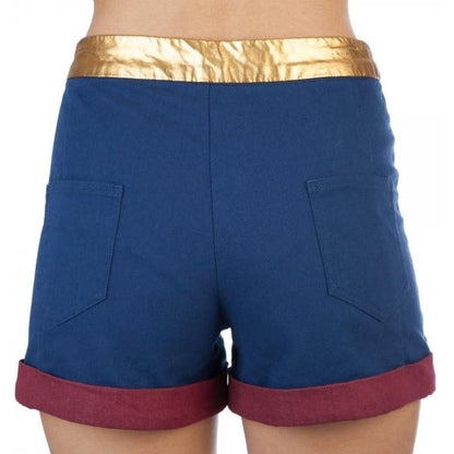 DC Comics Wonder Woman High Waisted Shorts 2XL