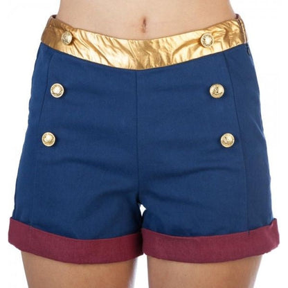 DC Comics Wonder Woman High Waisted Shorts 2XL
