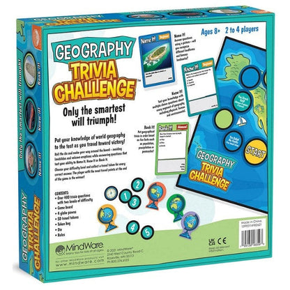 Geography Trivia Challenge Game
