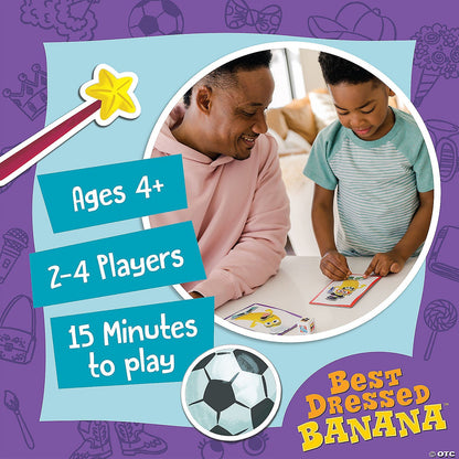 Peaceable Kingdom Best Dressed Banana Game