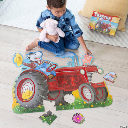 Floor Puzzle Tractor 47 Pieces