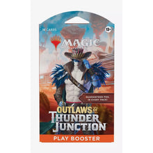 Magic the Gathering Outlaws of Thunder Junction Play Booster 1 Booster Per Sleeve