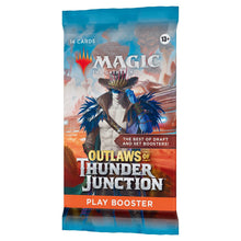 Magic the Gathering Outlaws of Thunder Junction Play Booster 1 Booster Per Sleeve