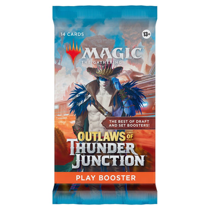 Magic the Gathering Outlaws of Thunder Junction Play Booster 1 Booster Per Sleeve