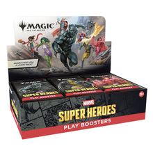 Magic the Gathering Marvel Super Heroes Play Boosters 30 Boosters Per Display