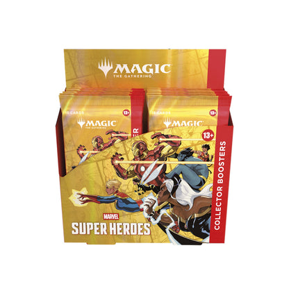 Magic the Gathering Marvel Super Heroes Collector Boosters 12 Boosters Per Display