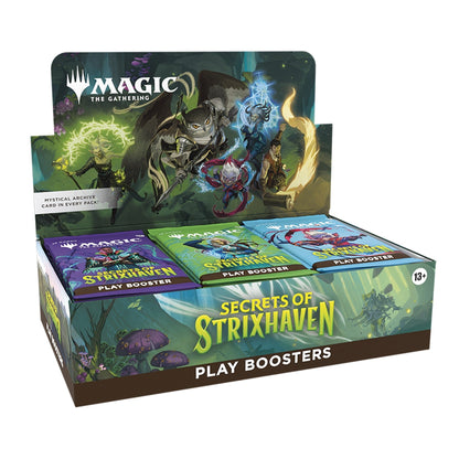 Magic the Gathering Secrets of Strixhaven Play Boosters 30 Boosters Per Display