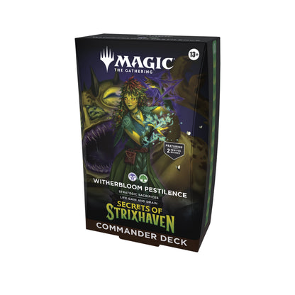 Magic the Gathering Secrets of Strixhaven Commander Decks 5 Decks Per Display