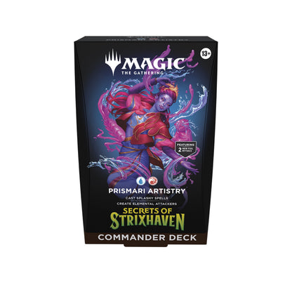 Magic the Gathering Secrets of Strixhaven Commander Decks 5 Decks Per Display