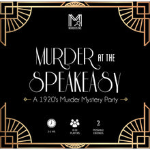 Murder at the Speakeasy Game