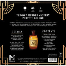 Murder at the Speakeasy Game