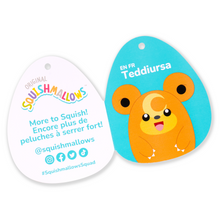 Squishmallows Pokemon Teddiursa 10"