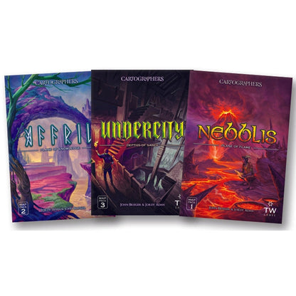 Cartographers Map Pack Collection Game