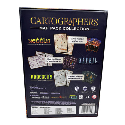 Cartographers Map Pack Collection Game