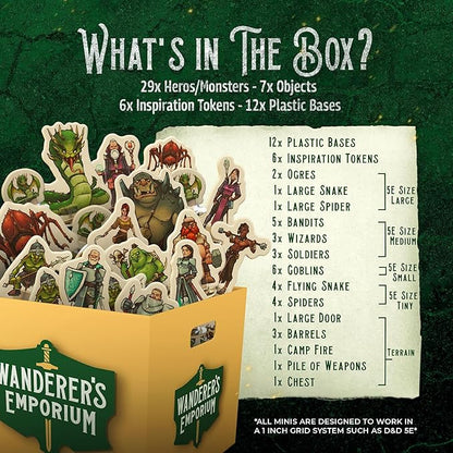 Wanderer's Emporium Minis - Essentials Pack Game