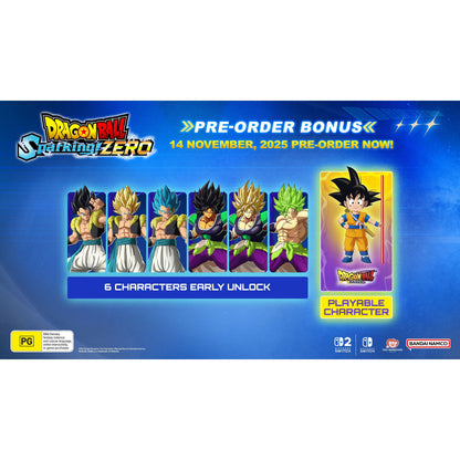 SW2 Dragon Ball: Sparkling! ZERO Game