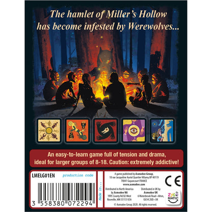 Asmodee The Werewolves of Millers Hollow Game