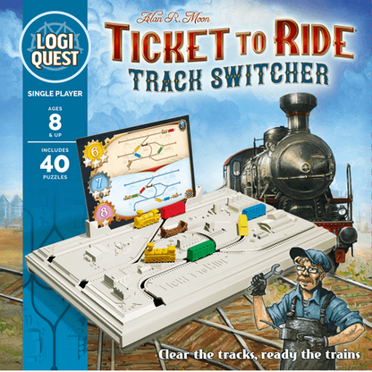 Logiquest Ticket To Ride Track Switcher Logic Puzzle Game