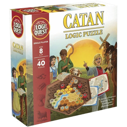 Asmodee Logiquest Catan Logic Puzzle Game