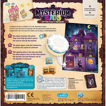 Asmodee Mysterium Kids - Captain Echo's Treasure Game
