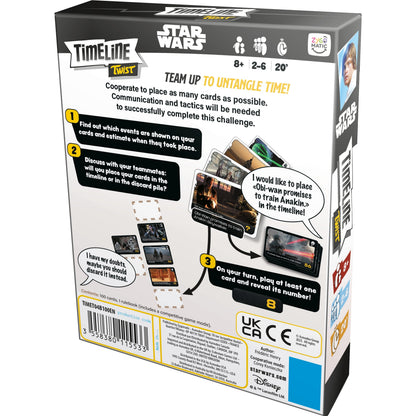 Asmodee Timeline Twist Star Wars Edition Game