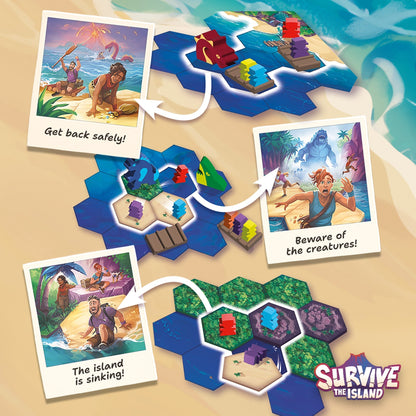 Asmodee Survive The Island Game