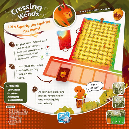Asmodee Crossing the Woods Game