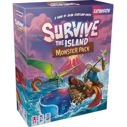 Asmodee Survive the Island - Monster Pack Expansion Game