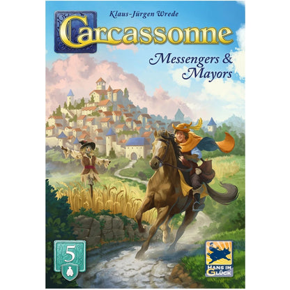 Carcassonne Expansion 5 - Messenger and Mayor 2025 Redesign Game