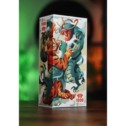 IELLO Puzzle Universe The Tiger And The Dragon #10 1000 pieces
