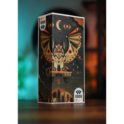 IELLO Puzzle Universe City Owl #12 1000 pieces