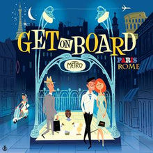Iello Get on Board Paris & Rome Game
