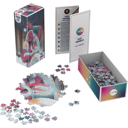 IELLO Puzzle Universe Eaux Troubles #18 1000 pieces