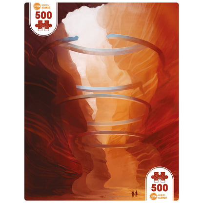 IELLO Puzzle Universe Desert Rings #3 500 pieces