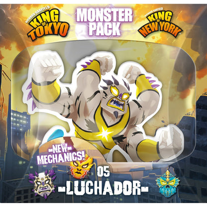 Iello King of Tokyo Luchador Monster Pack Game