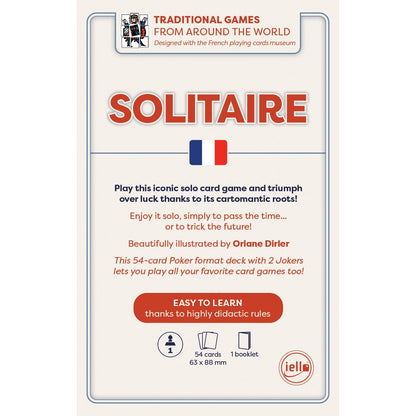 Iello Traditional Games - Solitaire - Dirler Game