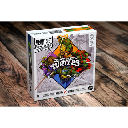 Iello Unmatched Teenage Mutant Ninja Turtles - Core Game Pizza-Rama Edition Game
