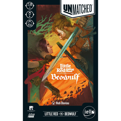 Iello Unmatched Little Red Riding Hood vs Beowulf Game