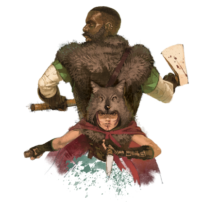 Iello Unmatched Little Red Riding Hood vs Beowulf Foil Promo Card