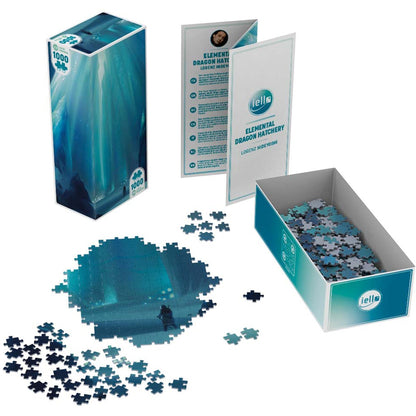 IELLO Puzzle Universe Elemental Dragon Hatchery 1000 pieces
