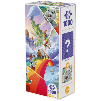 IELLO Puzzle Twist Bunny Kingdom In The Sky 1000 pieces
