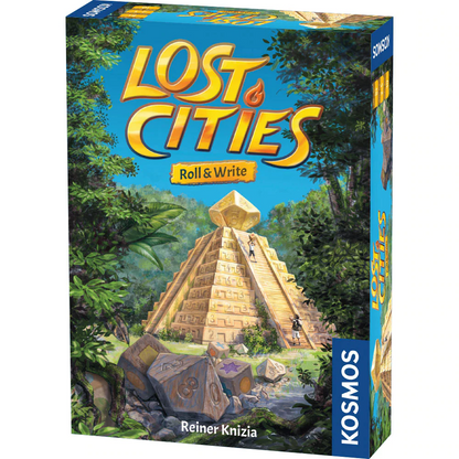 Lost Cities Roll and Write Game